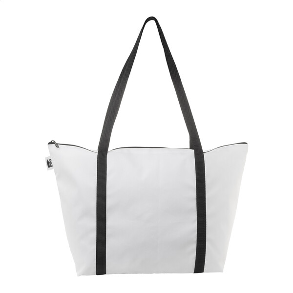 Beach Or Shopping Bag SuboShop Playa Zip - Black / White