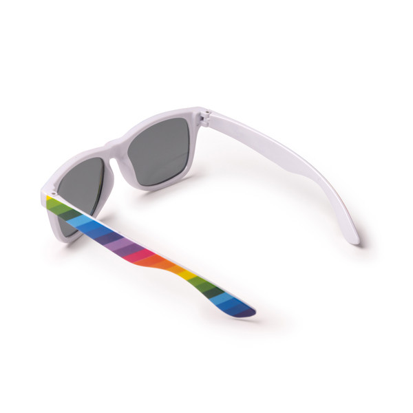 Promotional sunglasses UV400 protection multicolor frame