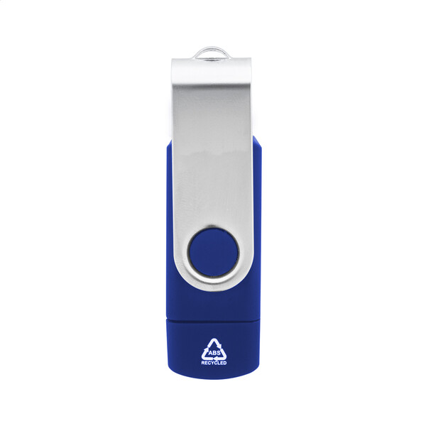 Clé USB OTG RABS TwistDrive Plus - Bleu / 32GB