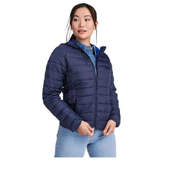 Norway women's insulated jacket - Solid Black / S