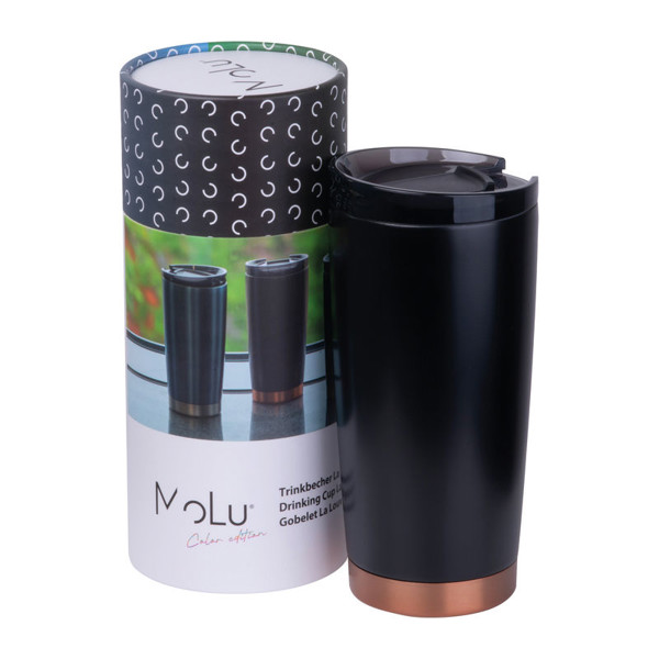 MoLu Drinking Cup La Louvière - Black