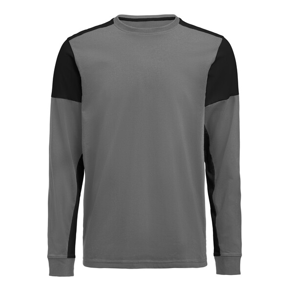 Printer Prime t-shirt L/S Anthracite/B L