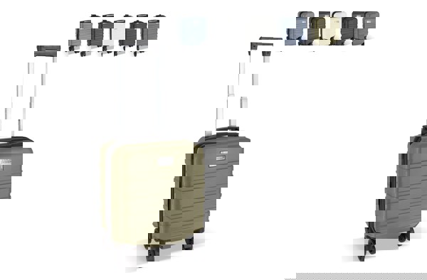 Undersæde-trolley 14 tommer - Hvid