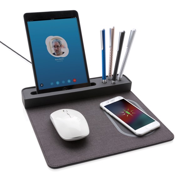 XD - Air mousepad with 5W wireless charging and USB