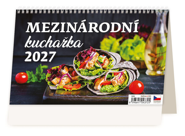 Stolní kalendář Mezinárodní kuchařka 2027
