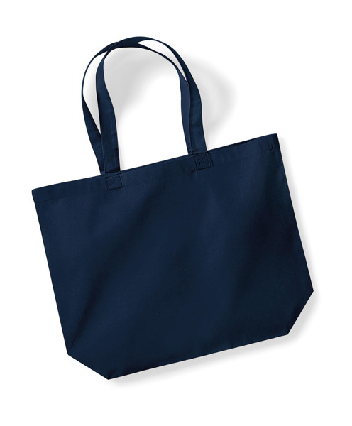 Organic Premium Cotton Maxi Tote - Black / ONE SIZE