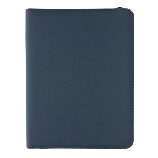 Impact Aware™ deluxe 300D tech portfolio with zipper - Navy