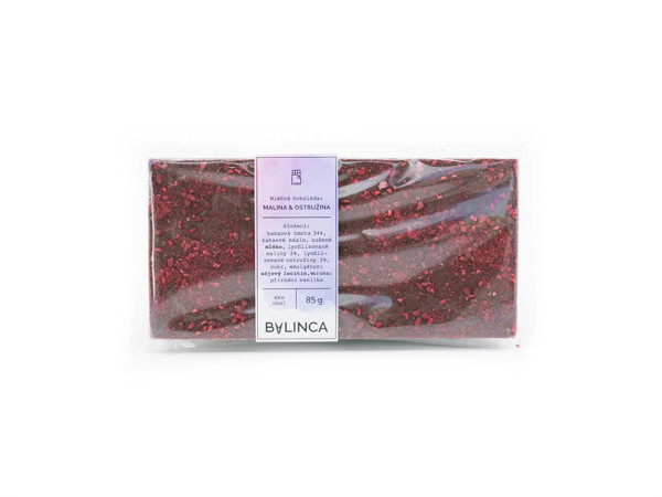 Mliečna čokoláda: Malina & Ostružina 85g