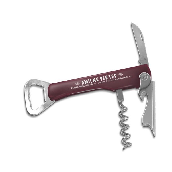 SOMMELIER LIMONADIER TIRE-BOUCHON DECAPSULEUR - Blanc