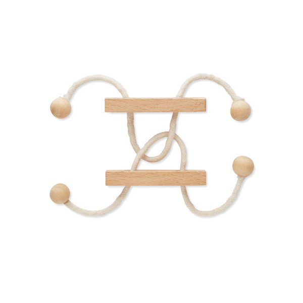 Neurona brain teaser wood, 55x21 mm