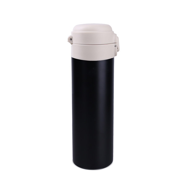 Thermal mug Orion New 420ml - Black / Cream