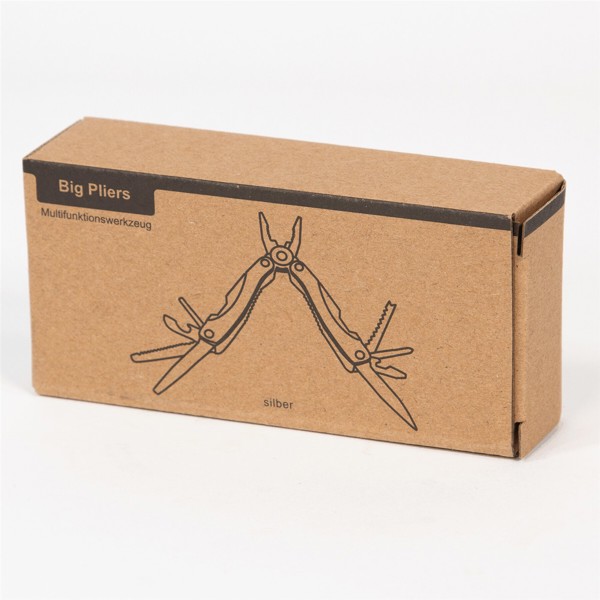 Multifunktionswerkzeug Big Pliers - Silber