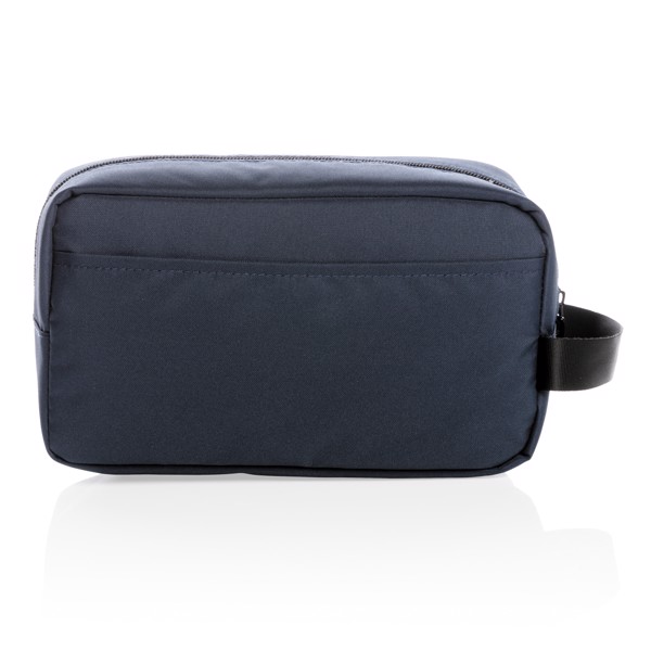 Impact AWARE™ RPET toiletry bag - Navy