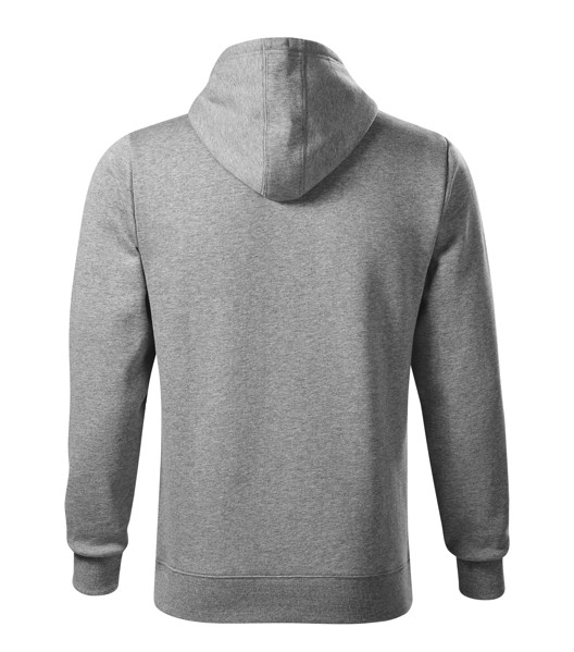 Mikina Pánská Malfini® Cape - Tmavě Šedý Melír / 4XL