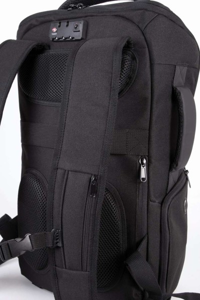 Anti-Theft Backpack - Graphite Grey Heather / Black