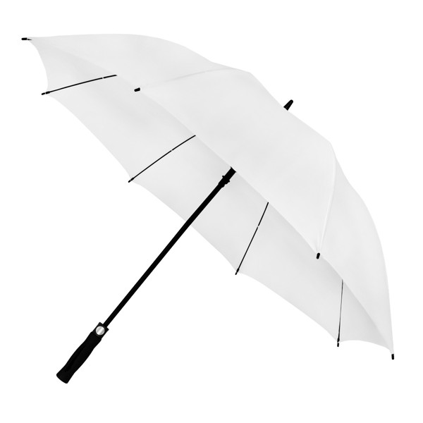 FALCONE - Parapluie de golf - Automatique - Impermable au vent -  130 cm - Blanc