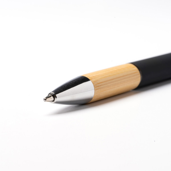 Ball Pen Borux - White / BLUE INK