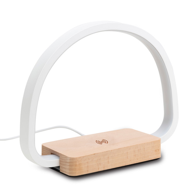 Harbour wireless charger with lamp