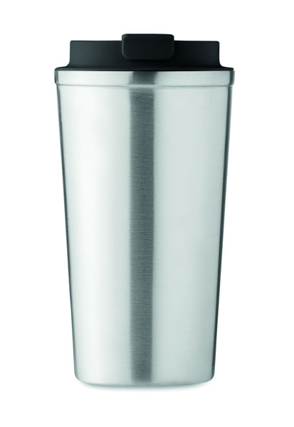 Kozarec Brace+ 510 ml, dvojna stena iz nerjavečega jekla - Matt Silver