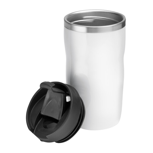 Thermo mug POZNAN - white