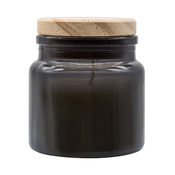 Lemora scented candle in glass - Graphite
