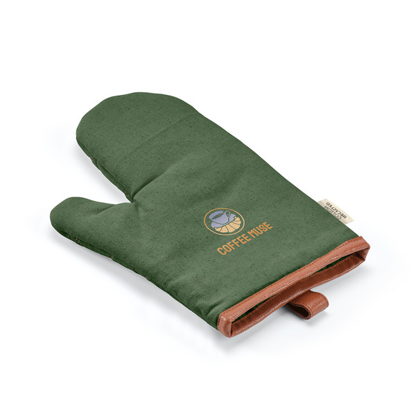 Basquiat Kitchen Glove - Vojenská Zelená