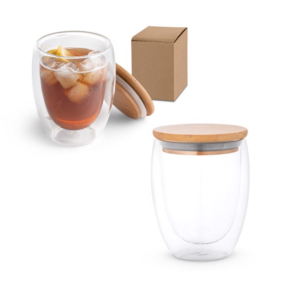 ECUADOR 350. Tasse de voyage 350mL en verre borosilicate