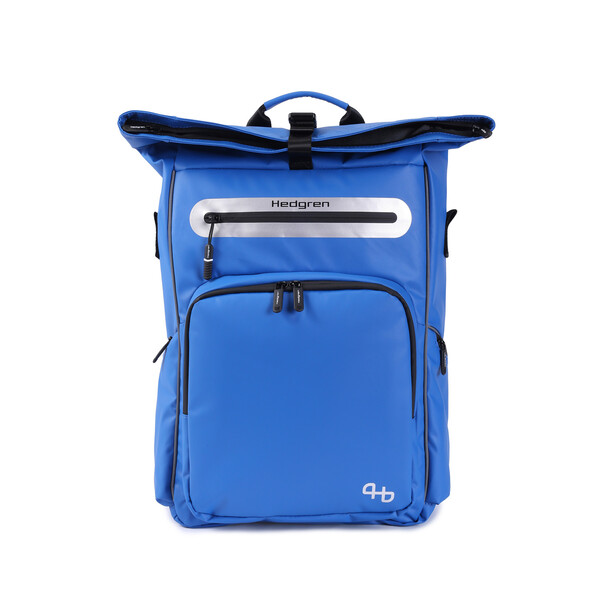 HUB | Rucsac roll-up L 15.6" + RFID - Hedgren - Strong Blue