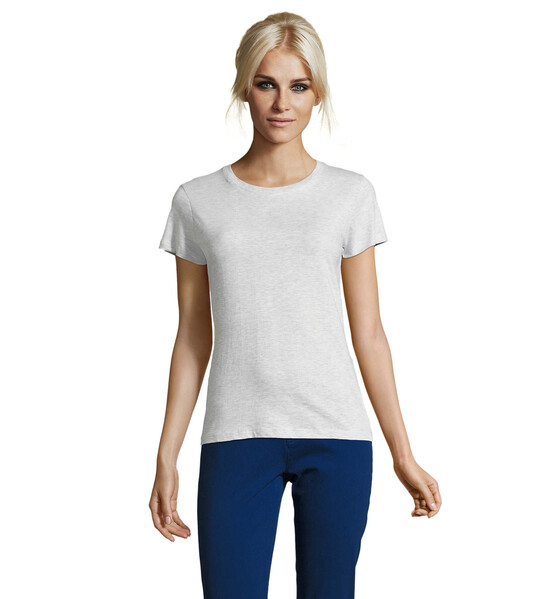 REGENT T-SHIRT SENHORA 150g Regent Women - CinzaL