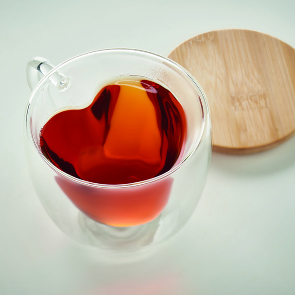 Coramug glass mug, 180 ml, double wall