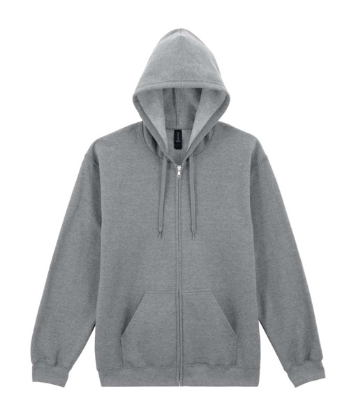 Softstyle™ Midweight Fleece Adult Full Zip Hooded Sweatshirt - RS Sport Grey / 4XL