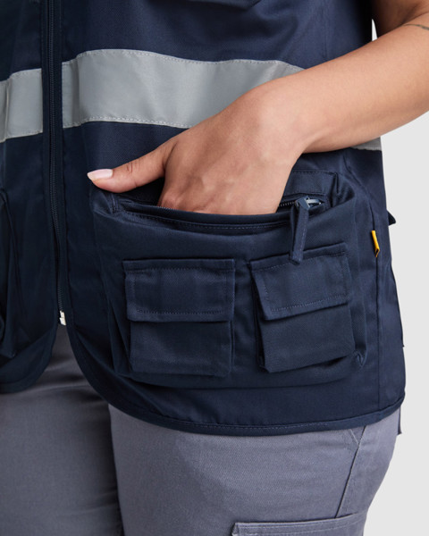 Hv Vest Beta - Navy / Orange Fluor / S