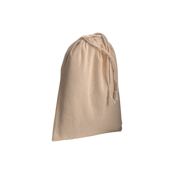 120 G/M2 Cotton Drawstring Bag, 15 X 20 Cm