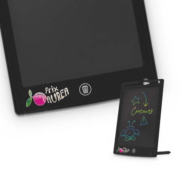 "8,5"" ANTI ERASURE COLORED LCD DIGITAL TABLET" - Blanc / 