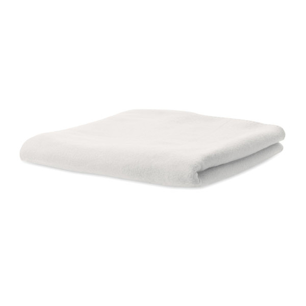 Fleece-Decke Stavenger - Weiß