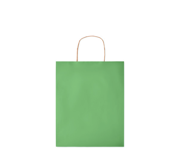 Sac en papier moyen format Paper Tone M - Vert