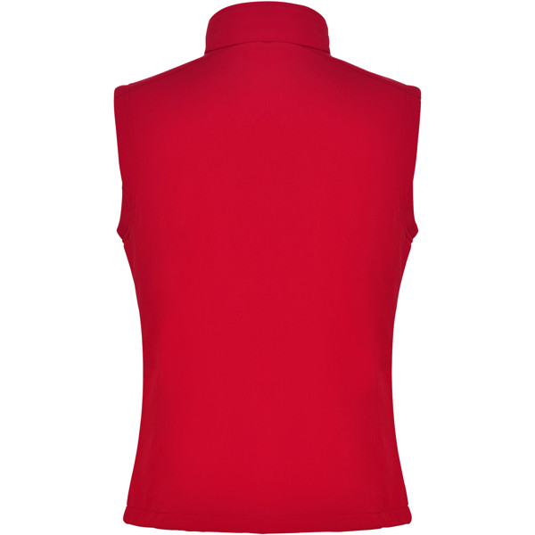 Nevada unisex softshell bodywarmer - Rood / L