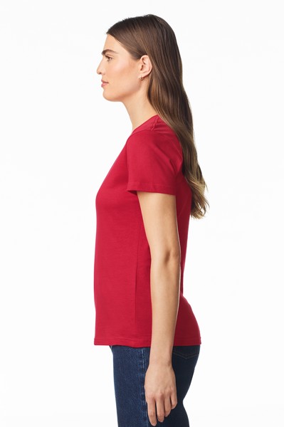 Softstyle™ Ladies' V-Neck T-Shirt - White / XL