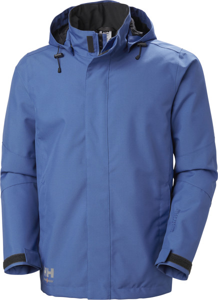 Wasserdichte Workwear Jacke "Oxford" Helly Hansen | Oxford 71290 - Stone Blue / S