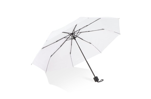 Congo 190T Pongee 21" Foldable umbrella - White