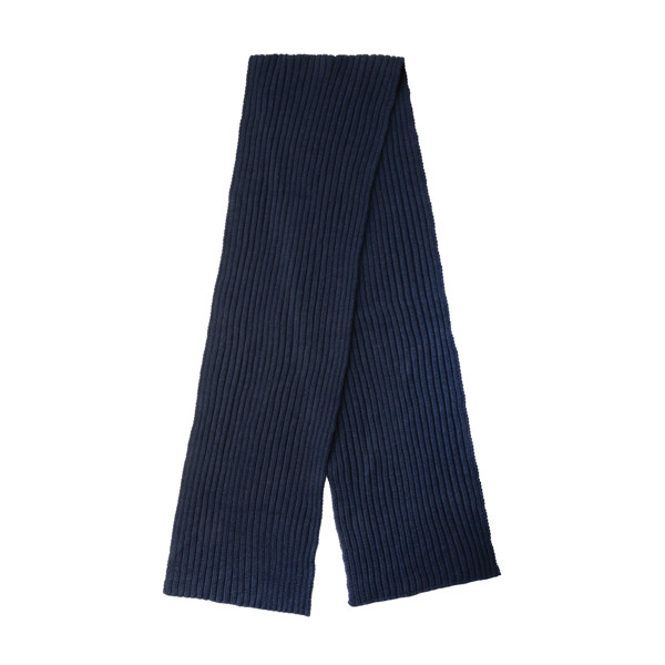 Écharpe tricotée 180x25cm Impact AWARE™ Polylana® - Bleu Marine