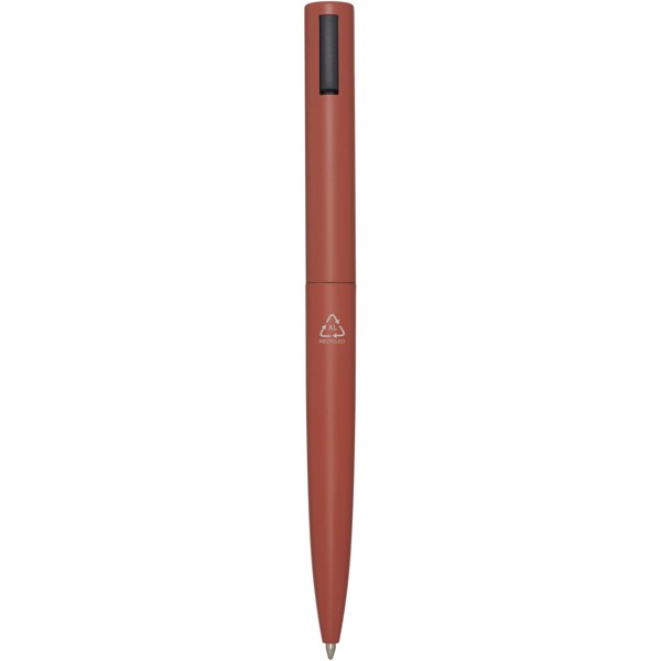 Penna a sfera in alluminio riciclato Juana (inchiostro nero) - Mattone