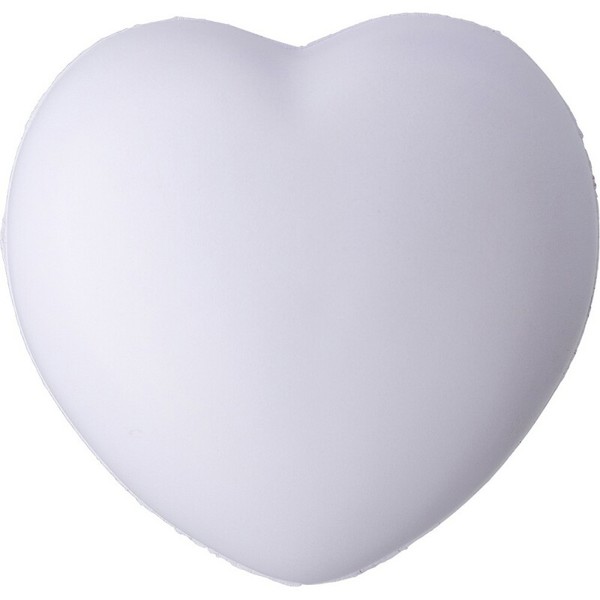 Anti stress "heart" - white