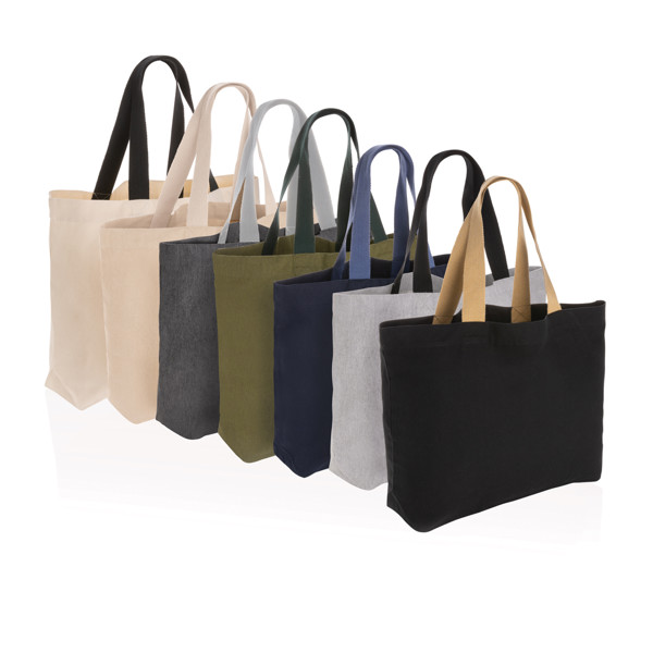 Impact Aware™ 240 gsm rcanvas large tote undyed - Off White