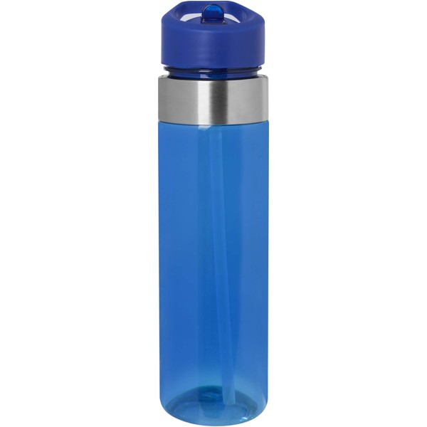 Bouteille avec couvercle à bec verseur Dylan Tritan de 650 ml - Bleu