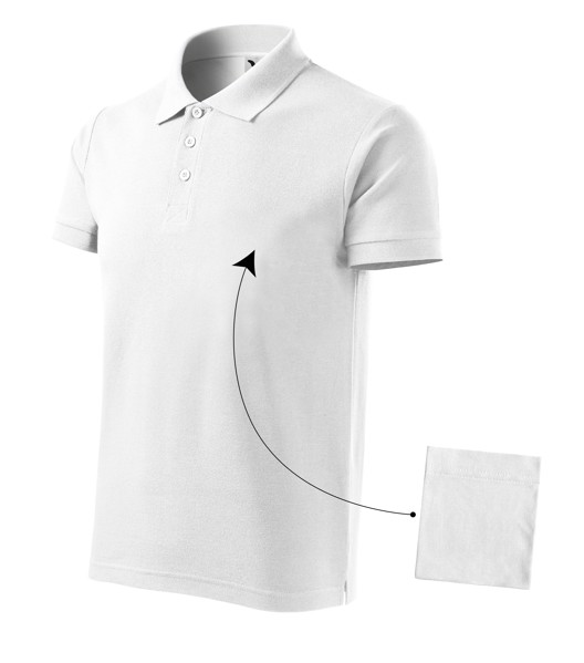 Polo Shirt Men’s Malfini Cotton - White / M
