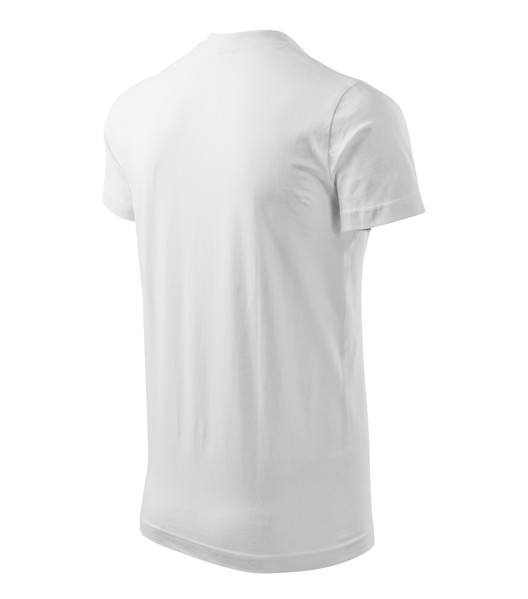 Tričko Unisex Malfini® Heavy V-Neck - Bílá / M