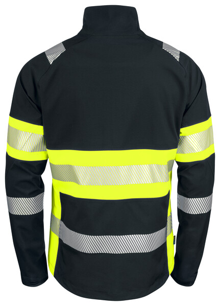 6442 WINDBREAKER Hi VIZ YELLOW/BLACK 3XL