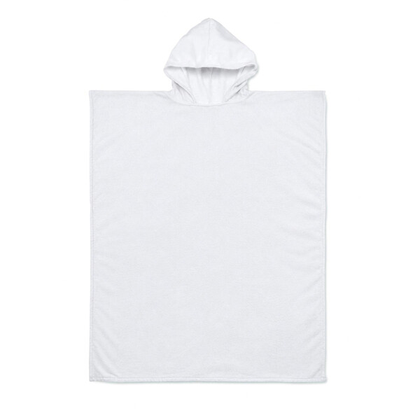 Full Color Handtuch mit Kapuze aus 300 g/m² Polycotton - 90x110cm