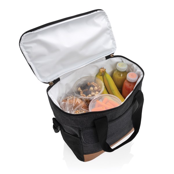 Impact AWARE™ 16 oz. rcanvas cooler bag - Black